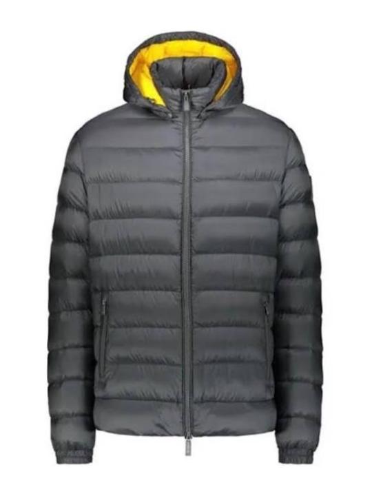 NED - PIUMINO 200 GRAMMI  COL NERO CON CAPPUCCIO