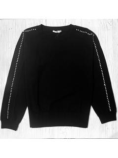 TWINSET Maglia con perle Art. 212LI3PAA col. nero