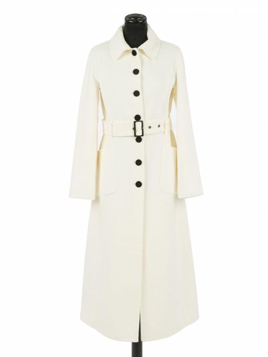 TWINSET Cappotto lungo Art. 222TP2050 col. Bianco