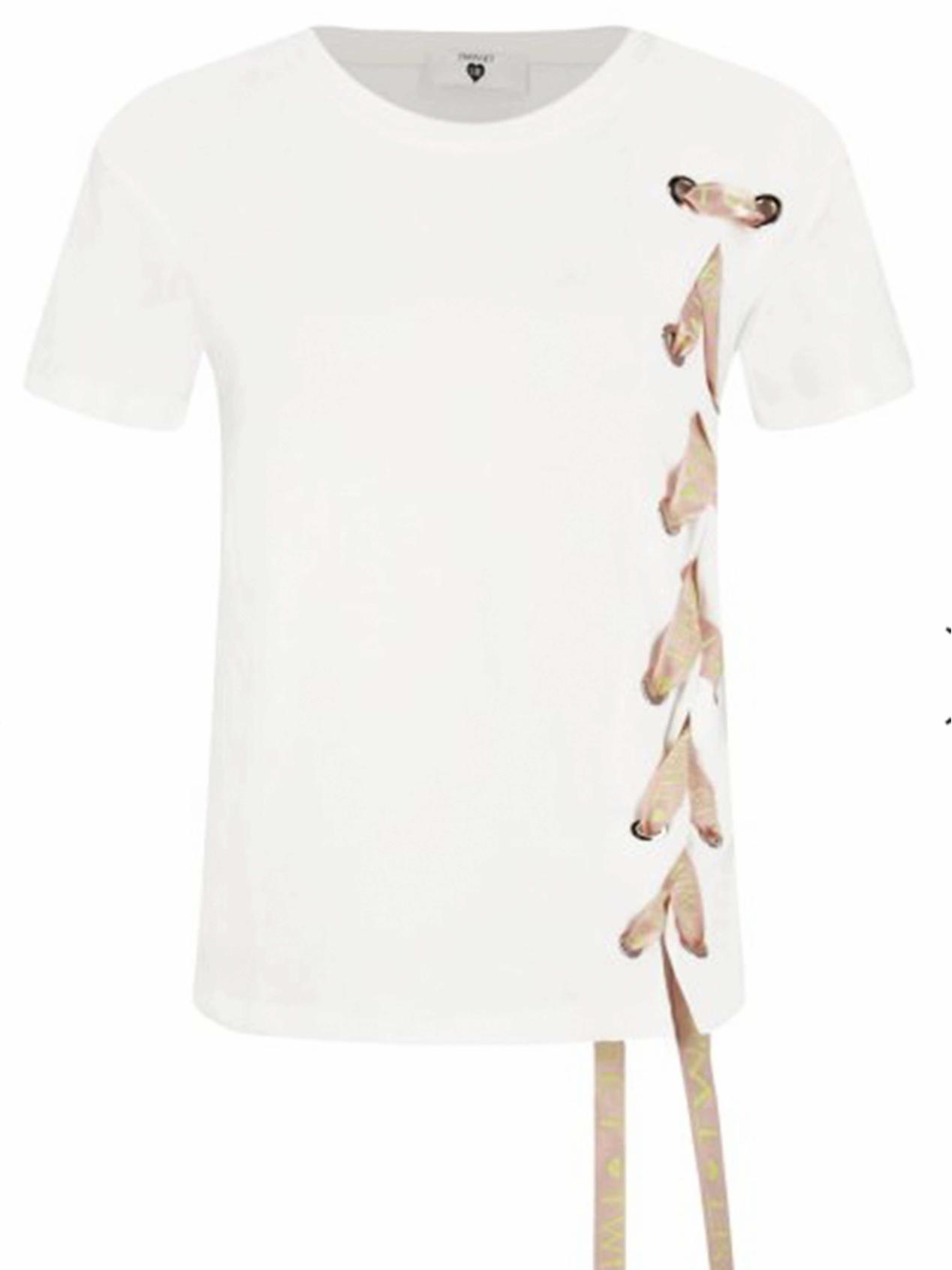 TWINSET T-shirt  Art. 191LL22DD col. BIANCO